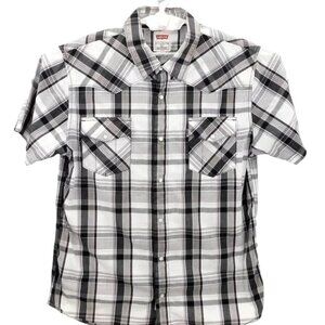 Levi's "Modern Fit" Plaid Short Sleeve Shirt